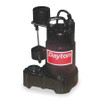 DAYTON 3BB70 SUMP PUMP 1/3 HP 1-1/2 NPT 10 FT.