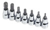 SK PROFESSIONAL TOOLS 19723 SOCKET BIT SET 3/8 IN DR 7 PC