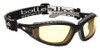 BOLLE SAFETY 40087 SAFETY GLASSES YLW ANTFG SCRTCH-RSSTNT