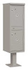 SALSBURY INDUSTRIES 3302GRY-U OUTDOOR PARCEL LOCKER USPS ACCESS GRAY