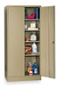 EDSAL MANUFACTURING COMPANY 1UFE3 STORAGE CABINET TAN 78 IN H 36 IN W