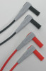 GRAINGER GLOBAL SOURCING 4WRA7 MODULAR SILICONE TEST LEADS 52 IN