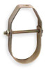 CADDY 4020100CP CLEVIS HANGER 1 IN 215 LB MAX LOAD