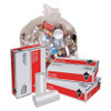 TOUGH 31DK38 RECYCLED TRASH BAG 60 GAL CLEAR PK100