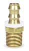 GRAINGER GLOBAL SOURCING 5A255 HOSE FITTING 1/2 IN ID 1/2-14 (M)NPT
