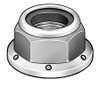 GRAINGER GLOBAL SOURCING 4CAP3 HEX LOCKNUT 3/8-16 GR 2 ZP PK50