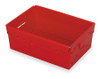 DIVERSI-PLAST 39814 D5774 NESTABLE TOTE 18 IN L RED PK6