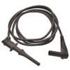 GRAINGER GLOBAL SOURCING 4WRD2 HOOK CLIP TEST LEADS LENGTH 40 IN BLACK