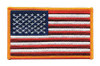 HEROS PRIDE 7362 EMBROIDERED PATCH U.S. FLAG DARK GOLD