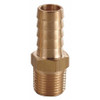 GRAINGER GLOBAL SOURCING 6AFP0 HOSE BARB 1/4 IN BARB 1/4 IN MNPT BRASS