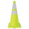 GRAINGER GLOBAL SOURCING 6FHA7 TRAFFIC CONE 28 IN.FLUORESCENT LIME