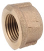 ANDERSON METAL CORP 738108-16 PIPE CAP, LEAD-FREE RED BRASS, 1-IN.