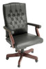 REGENCY 9040BK CHAIR SWIVEL IVY LEAGUE BLACK VINYL