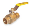 APOLLO 94A20401 BRASS BALL VALVE INLINE SWEAT 3/4 IN