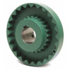 TB WOOD'S 9S2 SHAFT COUPLING CAST IRON 1/2 IN KEYWAY W