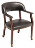 REGENCY 9004CBK IVY LEAGUE CAPTAINS CHAIR BLACK