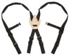 CLC CUSTOM LEATHER CRAFT 5122 SUSPENDERS BLACK PADDED HD