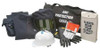 CHICAGO PROTECTIVE APPAREL AG-43-4XL ARC FLASH JACKET AND BIB KIT NAVY 4XL