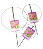 LUSTER LEAF PRODUCTS, 977 FLOWER SUPPORT, GREEN, 24 X 14-IN.