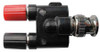 GRAINGER GLOBAL SOURCING 5TXE2 BNC ADAPTER MALE TO DOUBLE BINDING POST