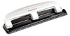 ACCENTRA, INC. ACI2101 THREE-HOLE PAPER PUNCH,12 SHEET,BLK/GRAY