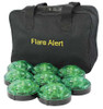 FLAREALERT B8GBP2ONLY LED ROAD FLARE KIT, GREEN, 120 FPM, MAGN