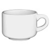 ITI DO-23 CUP STACKABLE 7-1/2 OZ EUROPEAN WHT PK36