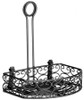 TABLECRAFT PRODUCTS COMPANY BK259512 BASKET HALF RACK VERSA 8-1/2X5" MTL BLK