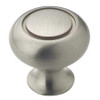 AMEROCK CORP BP53011G10 KNOB CABINET 1-1/4IN SAT NKL