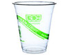 ECO-PRODUCTS EP-CC12-GS CUP COLD 12 OZ GREENSTRIPE PRINT PLA CLR