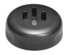 TABLECRAFT PRODUCTS COMPANY C260SLTBK LID SLOTTED F/ 6-8 OZ SHAKER PLAS BLK