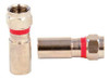 DOLPHIN COMPONENTS CORP DC-CF6Q CABLE COUPLER F-TYPE/MALE RG6 COAX PK10