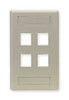 HUBBELL IFP14EI WALL PLATE 4 PORT