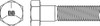 BIG BOLT CORP HCSG551618434 HEX CAP SCREW GR 5 5/16-18X4-3/4 PK40