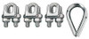 RONSTAN ID003404-16 WIRE ROPE CLIPS