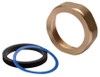 ZURN INDUSTRIES P6000-HN-RB TOILET SPUD 1-1/2 IN BRASS/EPDM RUBBER