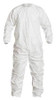 DUPONT IC253BWH3X0025CS COLLARED COVERALLS,WHTE,3XL,ELASTIC,PK25