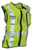 FALLTECH G5050LX CONSTRUCTION SAFETY VEST LIME L/XL
