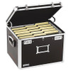 VAULTZ IDEVZ01008 FILE BOX,BLACK,12 1/2" H