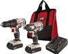 PORTER CABLE PCCK604L2 20V MAX LITHIUM 2 TOOL COMBO KIT