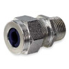 HUBBELL SHC1033ZP LIQUID TIGHT CONNECTOR 3/4 IN. BLUE