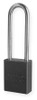AMERICAN LOCK A1107BLK ALUMINUM PADLOCK - BLACK3" SHACKLE