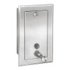 BRADLEY FIXTURES CORP. 644-000000 SOAP DISPENSER 40 OZ, RECESSED