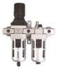 GROZ 7DX38 FRL,2 PCS,1/4" NPT,40 MICRON,53 CFM