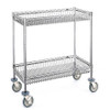 METRO 66170 BASKET CART 2SHELF 39X48X18 CHROME