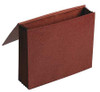 PENDAFLEX PFX60545 EXPANDABLE FILE WALLET 5 1/4 RED FIBER