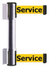 TENSATOR 896T2-1S-MAX-YEX-C BELT BARRIER 13 FT SATIN CHROME