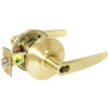 BEST 7KC27AB16DS3606 LEVER D-ROSE ENTRANCE CURVED SATIN BRASS
