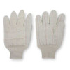 CONDOR USA INC 2UUH3 CANVAS GLOVES POLY/COTTON L NATURAL PR