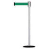 TENSABARRIER 890B-33-32-32-MAX-NO-G6X-C SLIMLINE POST GREEN WHITE POST FINISH